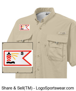 Fishing Shirt   logo on front and back Design Zoom